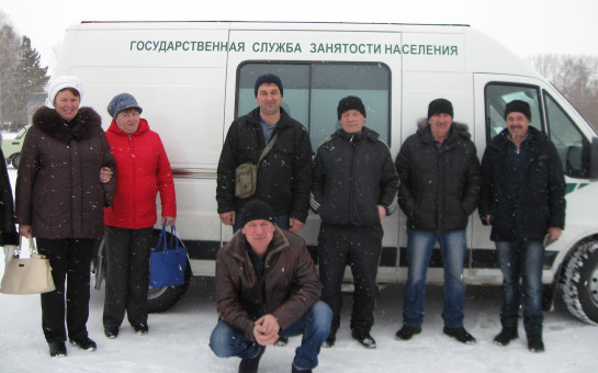 Выезд мобильного центра занятости в с. Ужаниха Чулымского района